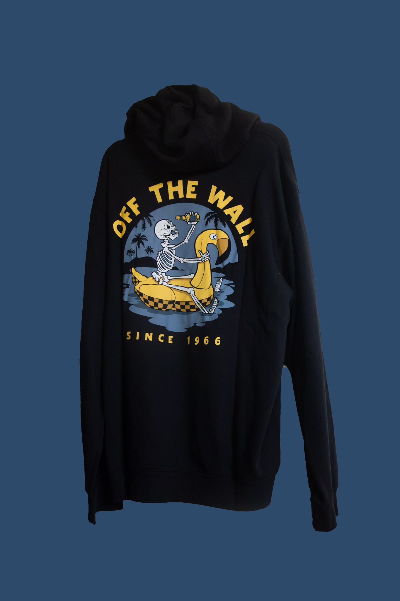 Black graphic hoodie, representative of the boyswear range.